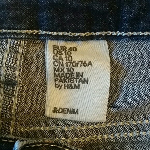 H&M Jean Cut Off Short Size 10 - Picture 2 of 6